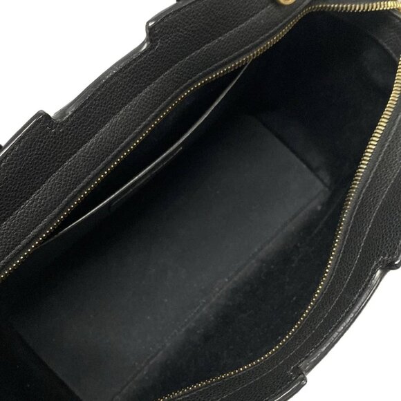 SAINT LAURENT PARIS Baby Tote Downtown Black Leather - Handbag 996-082225 - Picture 11 of 13